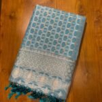 Blue Silver Zari - Banaras Saree