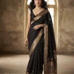 Noir Opulence Gold -  Zari Saree